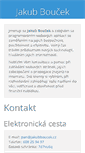 Mobile Screenshot of jakub-boucek.cz