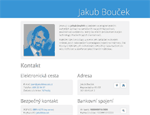 Tablet Screenshot of jakub-boucek.cz